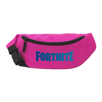 Fortnite Bus, Unisex waist bag (banana) in PINK color with 2 pockets