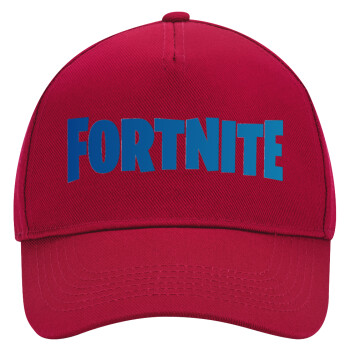 Fortnite Bus, Adult Ultimate Hat RED, (100% COTTON DRILL, ADULT, UNISEX, ONE SIZE)