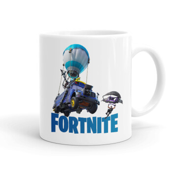 Fortnite Bus, Ceramic coffee mug, 330ml (1pcs)