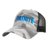 Adult Structured Trucker Hat, with Mesh, (Camouflage) Army Camo (100% COTTON, ADULT, UNISEX, ONE SIZE)