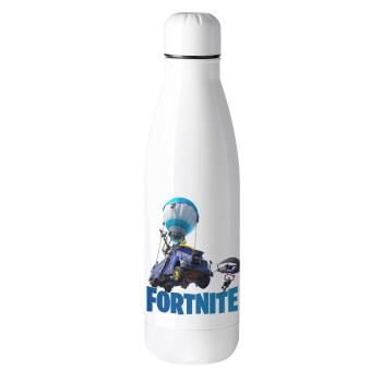 Fortnite Bus, Μεταλλικό παγούρι θερμός (Stainless steel), 500ml