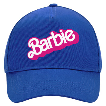 Barbie, Ultimate Adult Hat BLUE, (100% COTTON DRILL, ADULT, UNISEX, ONE SIZE)