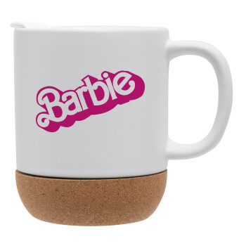 Barbie, Ceramic coffee mug Cork (MAT), 330ml (1pcs)