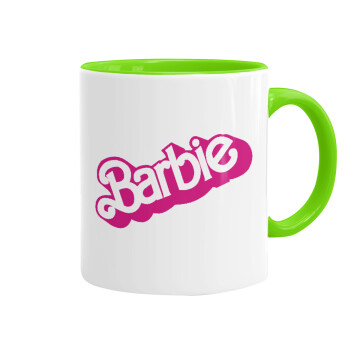 Barbie, Κούπα χρωματιστή βεραμάν, κεραμική, 330ml
