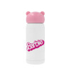 Pink stainless steel thermal flask, 320ml