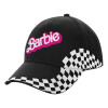 Adult Ultimate BLACK RACING Cap, (100% COTTON DRILL, ADULT, UNISEX, ONE SIZE)