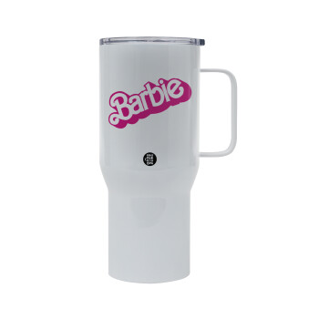 Barbie, Mega Stainless steel Tumbler with lid, double wall 750L