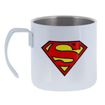 Superman vintage, Mug Stainless steel double wall 400ml