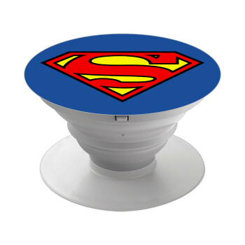 Superman vintage, Phone Holders Stand  White Hand-held Mobile Phone Holder