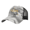 Adult Structured Trucker Hat, with Mesh, (Camouflage) Army Camo (100% COTTON, ADULT, UNISEX, ONE SIZE)