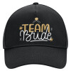 Adult Ultimate Hat BLACK, (100% COTTON DRILL, ADULT, UNISEX, ONE SIZE)