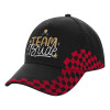 Adult Cap RACING Ultimate Black/Red, (100% COTTON DRILL, ADULT, UNISEX, ONE SIZE)