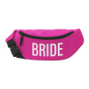 Unisex waist bag (banana) in PINK color with 2 pockets