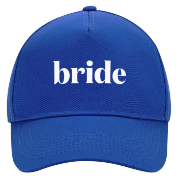 Bride display, Ultimate Adult Hat BLUE, (100% COTTON DRILL, ADULT, UNISEX, ONE SIZE)