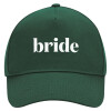 Adult Ultimate Hat GREEN, (100% COTTON DRILL, ADULT, UNISEX, ONE SIZE)