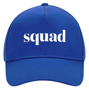 Squad display, Ultimate Adult Hat BLUE, (100% COTTON DRILL, ADULT, UNISEX, ONE SIZE)