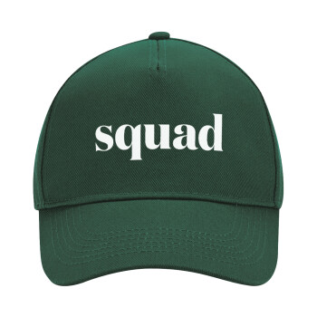 Squad display, Adult Ultimate Hat GREEN, (100% COTTON DRILL, ADULT, UNISEX, ONE SIZE)