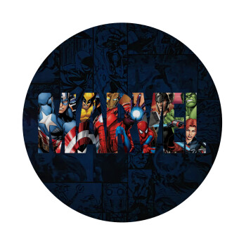 MARVEL characters, Mousepad Round 20cm