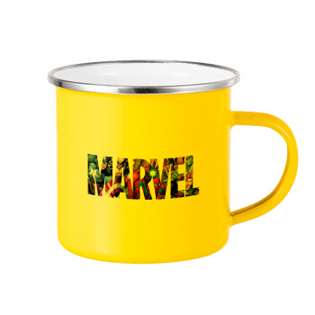 MARVEL characters, Yellow Enamel Metallic Cup 360ml