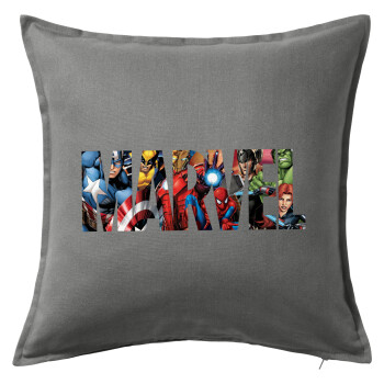 MARVEL characters, Sofa cushion Grey 50x50cm includes filling