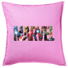 Sofa cushion Pink 50x50cm includes filling