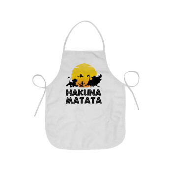 Hakuna Matata, Chef Apron Short Full Length Adult (63x75cm)
