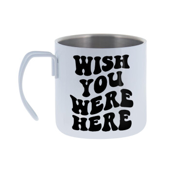 Wish you were here, Mug Stainless steel double wall 400ml