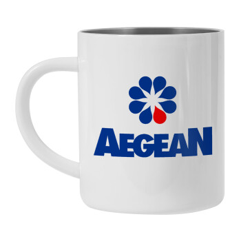 Πρατήριο καυσίμων AEGEAN, Mug Stainless steel double wall 450ml