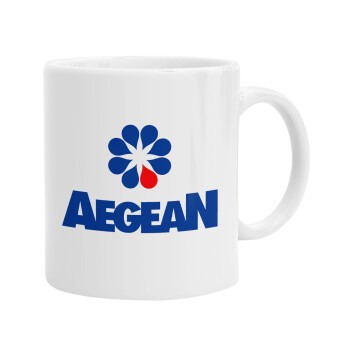 Πρατήριο καυσίμων AEGEAN, Ceramic coffee mug, 330ml (1pcs)