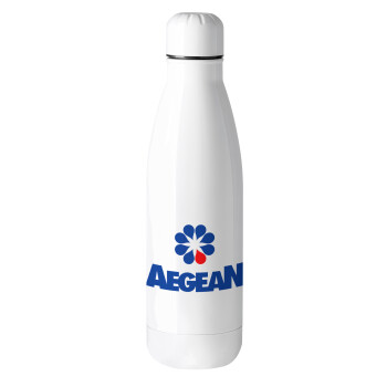 Πρατήριο καυσίμων AEGEAN, Metal mug thermos (Stainless steel), 500ml