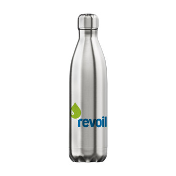 Πρατήριο καυσίμων REVOIL, Inox (Stainless steel) hot metal mug, double wall, 750ml