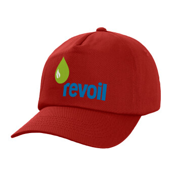 Πρατήριο καυσίμων REVOIL, Καπέλο Ενηλίκων Baseball, 100% Βαμβακερό,  Κόκκινο (ΒΑΜΒΑΚΕΡΟ, ΕΝΗΛΙΚΩΝ, UNISEX, ONE SIZE)