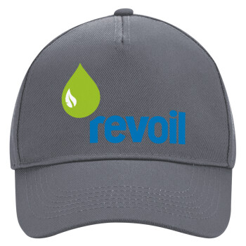 Πρατήριο καυσίμων REVOIL, Ultimate Adult Hat Grey, (100% COTTON DRILL, ADULT, UNISEX, ONE SIZE)