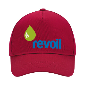 Πρατήριο καυσίμων REVOIL, Adult Ultimate Hat RED, (100% COTTON DRILL, ADULT, UNISEX, ONE SIZE)