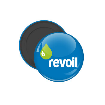 Πρατήριο καυσίμων REVOIL, Μαγνητάκι ψυγείου στρογγυλό διάστασης 5cm