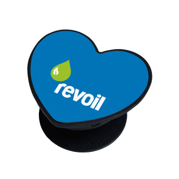 Πρατήριο καυσίμων REVOIL, Phone Holders Stand  καρδιά Μαύρο Βάση Στήριξης Κινητού στο Χέρι