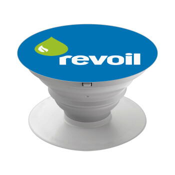 Πρατήριο καυσίμων REVOIL, Phone Holders Stand  White Hand-held Mobile Phone Holder