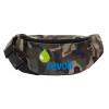 Unisex waist bag (banana) in Jungle camouflage color with 2 pockets