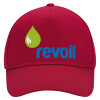 Adult Ultimate Hat RED, (100% COTTON DRILL, ADULT, UNISEX, ONE SIZE)