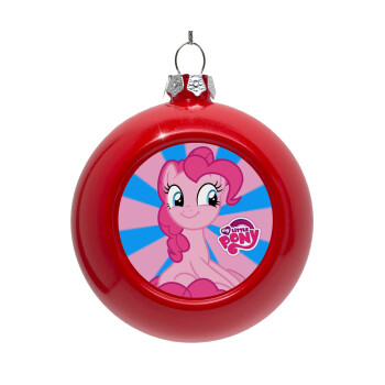 My Little Pony, Red Christmas tree ornament bauble 8cm