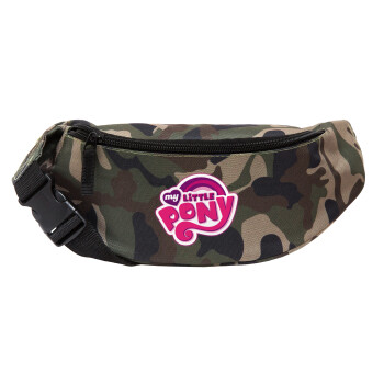 My Little Pony, Unisex waist bag (banana) in Jungle camouflage color with 2 pockets