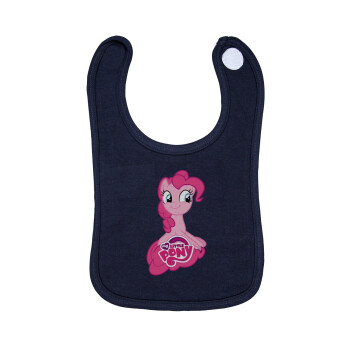 My Little Pony, Σαλιάρα με Σκρατς 100% Organic Cotton Μπλε (0-18 months)