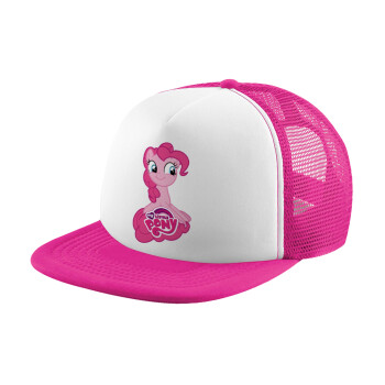 My Little Pony, Καπέλο Ενηλίκων Soft Trucker με Δίχτυ Pink/White (POLYESTER, ΕΝΗΛΙΚΩΝ, UNISEX, ONE SIZE)