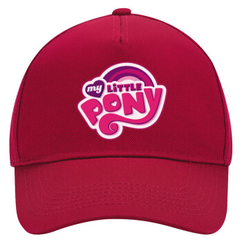 My Little Pony, Adult Ultimate Hat RED, (100% COTTON DRILL, ADULT, UNISEX, ONE SIZE)