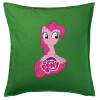 Sofa cushion Green 50x50cm includes filling