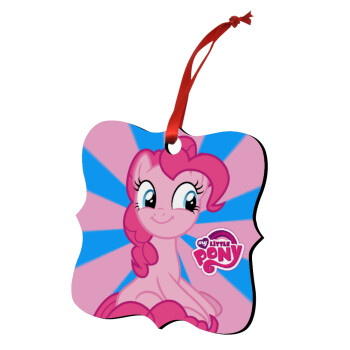 My Little Pony, Christmas ornament polygon wooden 7.5cm