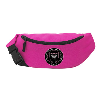 Inter Miami CF, Unisex waist bag (banana) in PINK color with 2 pockets