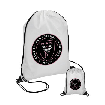 Inter Miami CF, Pouch bag with black cords (1 piece)