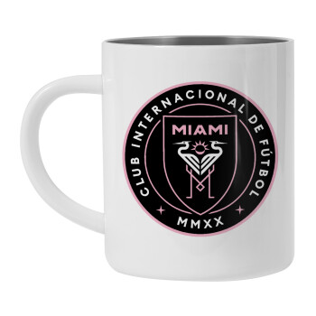 Inter Miami CF, Mug Stainless steel double wall 450ml