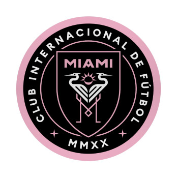 Ίντερ Μαϊάμι (Inter Miami CF), Mousepad Στρογγυλό 20cm